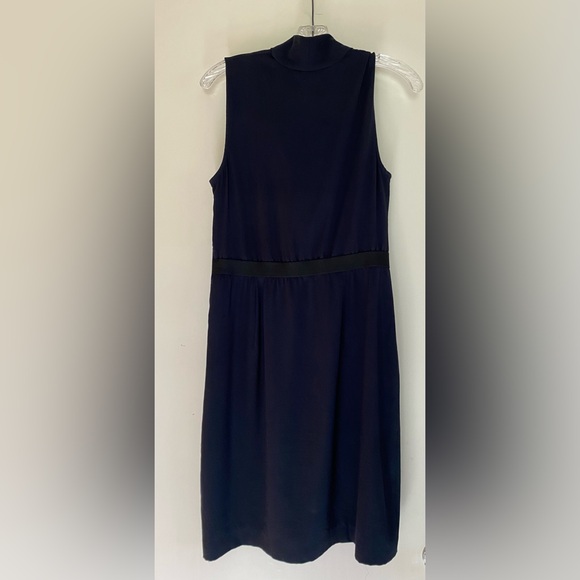 Dark Navy Theory Sleeveless Dress - Picture 2 of 5